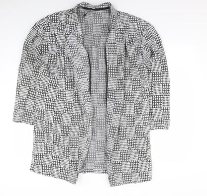 Womens UK Size 16 M&S Grey Overcoat