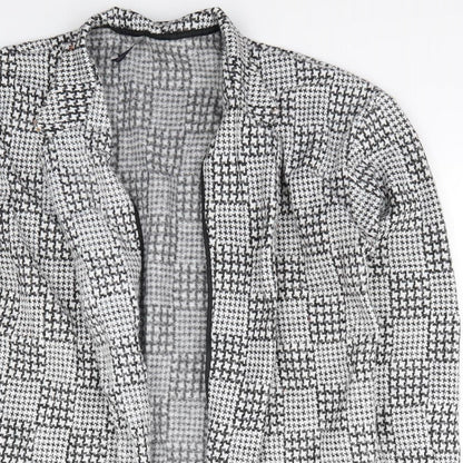 Womens UK Size 16 M&S Grey Overcoat