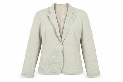 Womens UK Size 12 Monsoon Regular Green Blazer