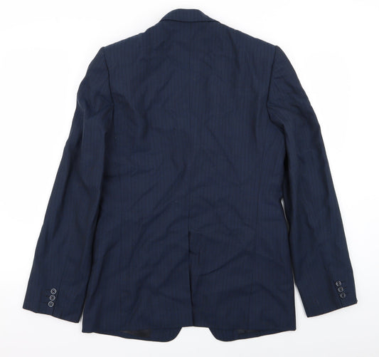 Mens UK Size 36 Preworn Regular Blue Suit Jacket