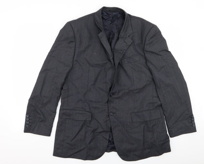 Mens UK Size 42 Brook Taverner Regular Grey Suit Jacket
