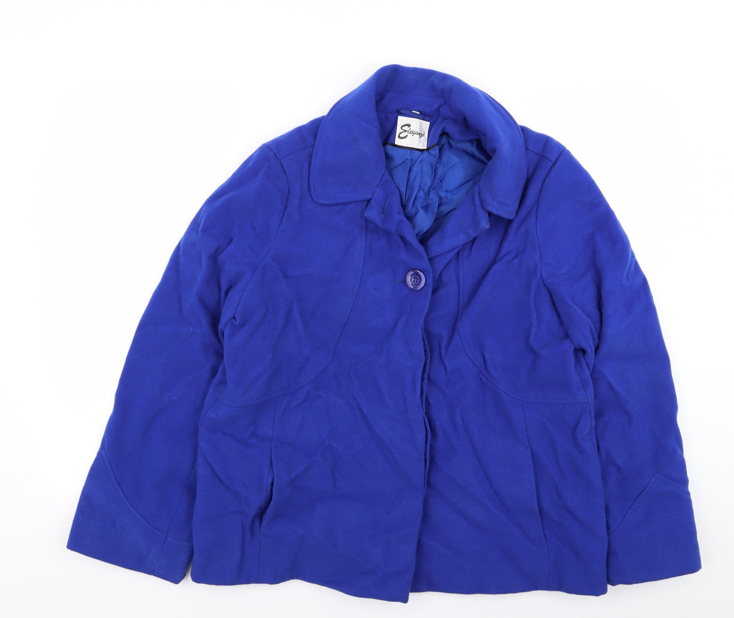 Womens UK Size 16 elegance Blue Jacket