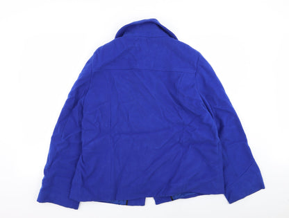 Womens UK Size 16 elegance Blue Jacket