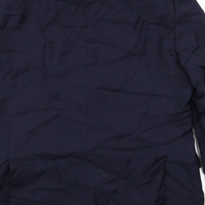 Mens UK Size 42 Savoy Taylors Guild Regular Blue Suit Jacket
