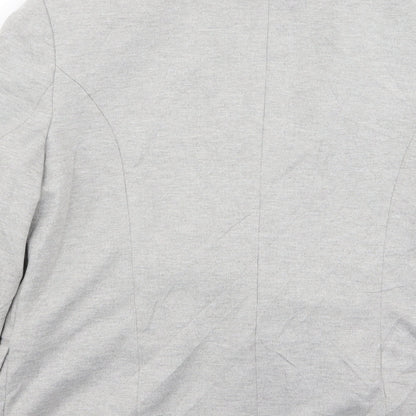 New Look Womens Grey   Jacket Blazer Size 14