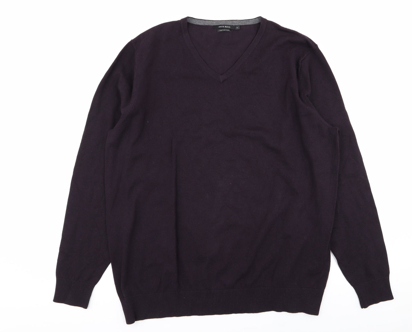 jack reid Mens Purple   Pullover Jumper Size XL