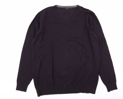 jack reid Mens Purple   Pullover Jumper Size XL