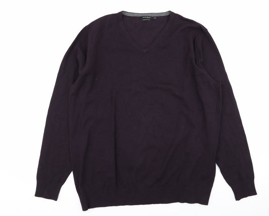 jack reid Mens Purple   Pullover Jumper Size XL