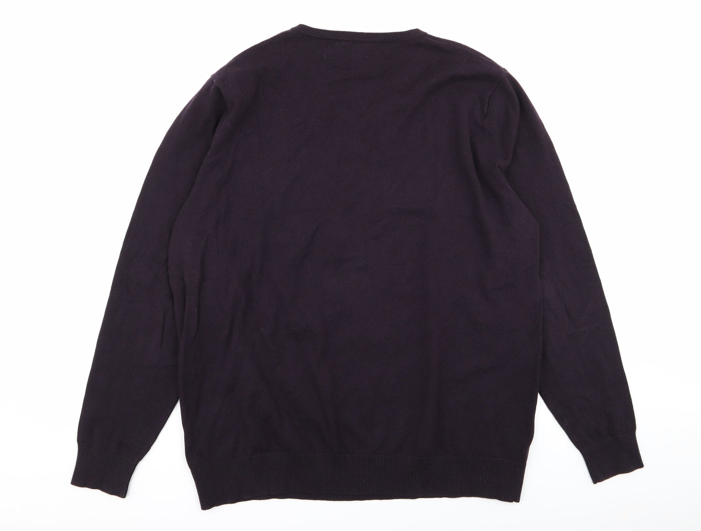 jack reid Mens Purple   Pullover Jumper Size XL