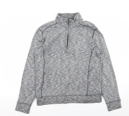 Easy Mens Grey   Pullover Jumper Size S