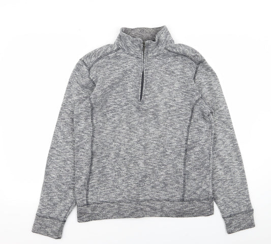 Easy Mens Grey   Pullover Jumper Size S