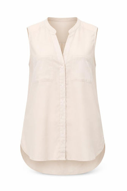 Womens UK Size 6 New Look Pink Basic Blouse