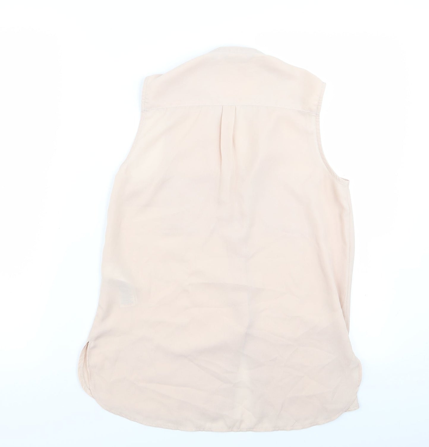 Womens UK Size 6 New Look Pink Basic Blouse