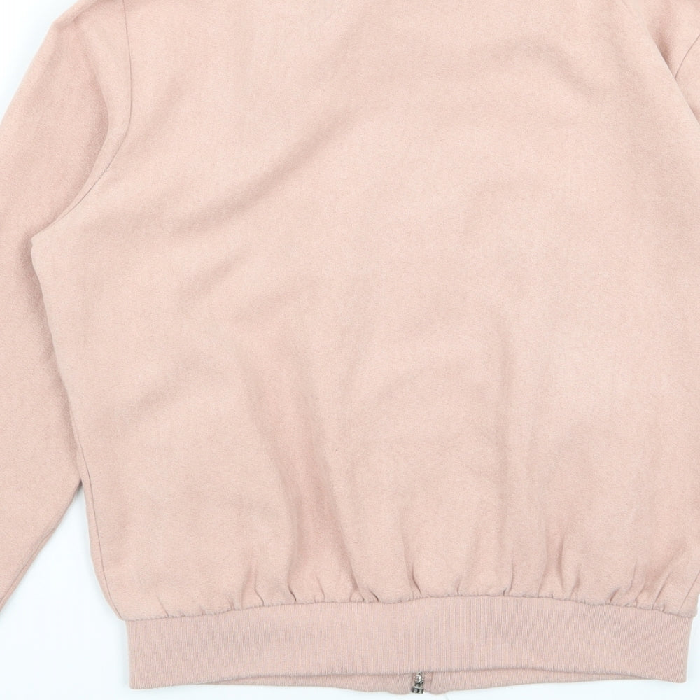 cropp Womens Pink   Full Zip Jumper Size S