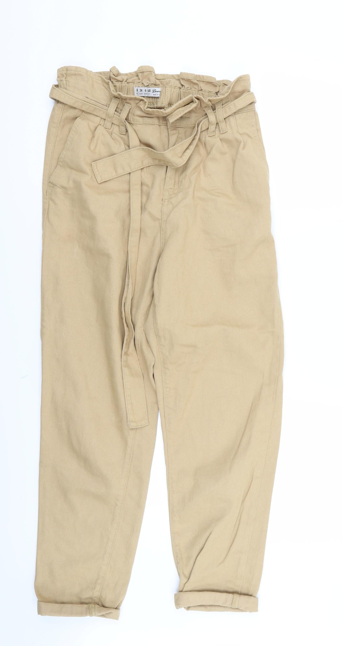 denim and co Womens Beige   Trousers  Size 8 L25 in
