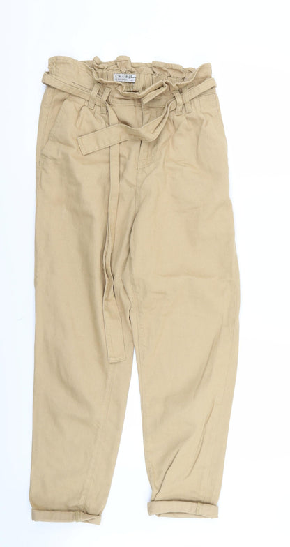 denim and co Womens Beige   Trousers  Size 8 L25 in