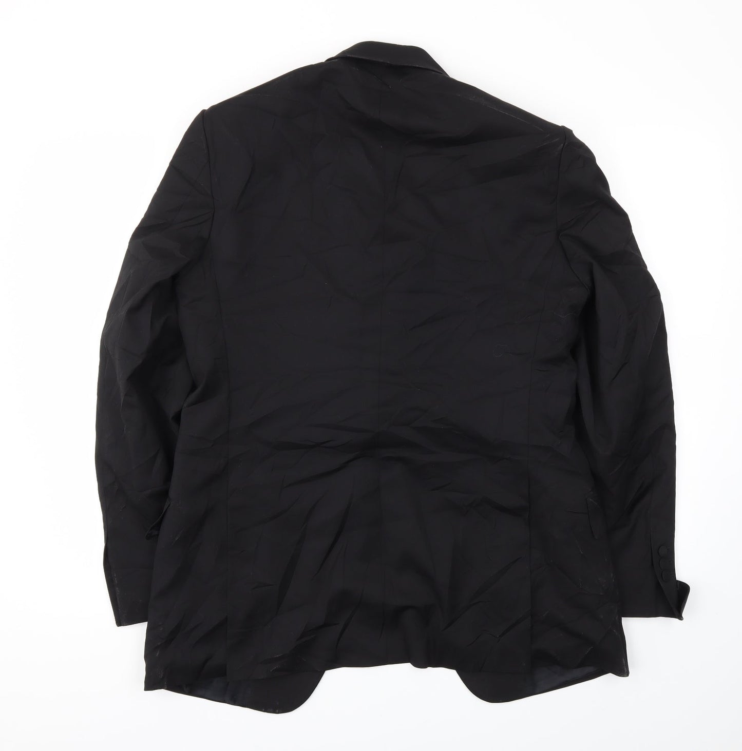 Mens UK Size 40 Preworn Regular Black Suit Jacket