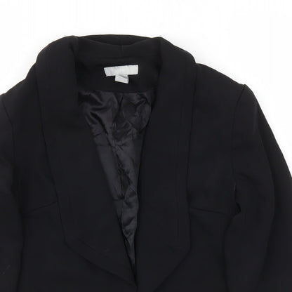 H&M Womens Black   Jacket Blazer Size 6