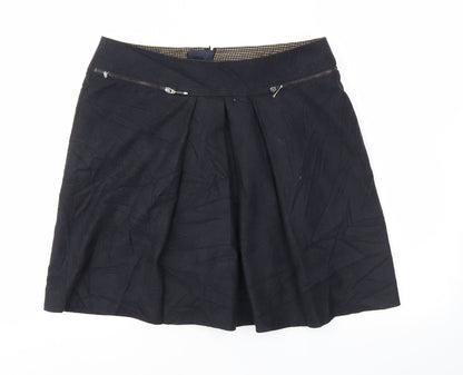 M&S Womens Blue   Flare Skirt Size 10
