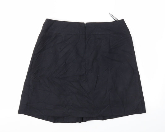 M&S Womens Blue   Flare Skirt Size 10