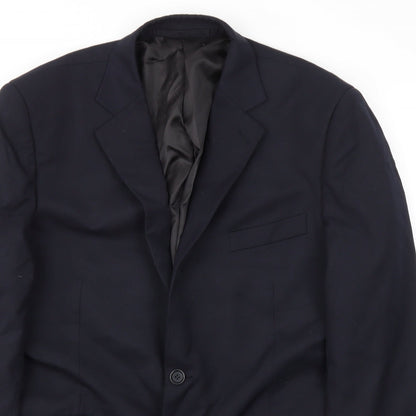Mens UK Size 44 Preworn Regular Blue Suit Jacket