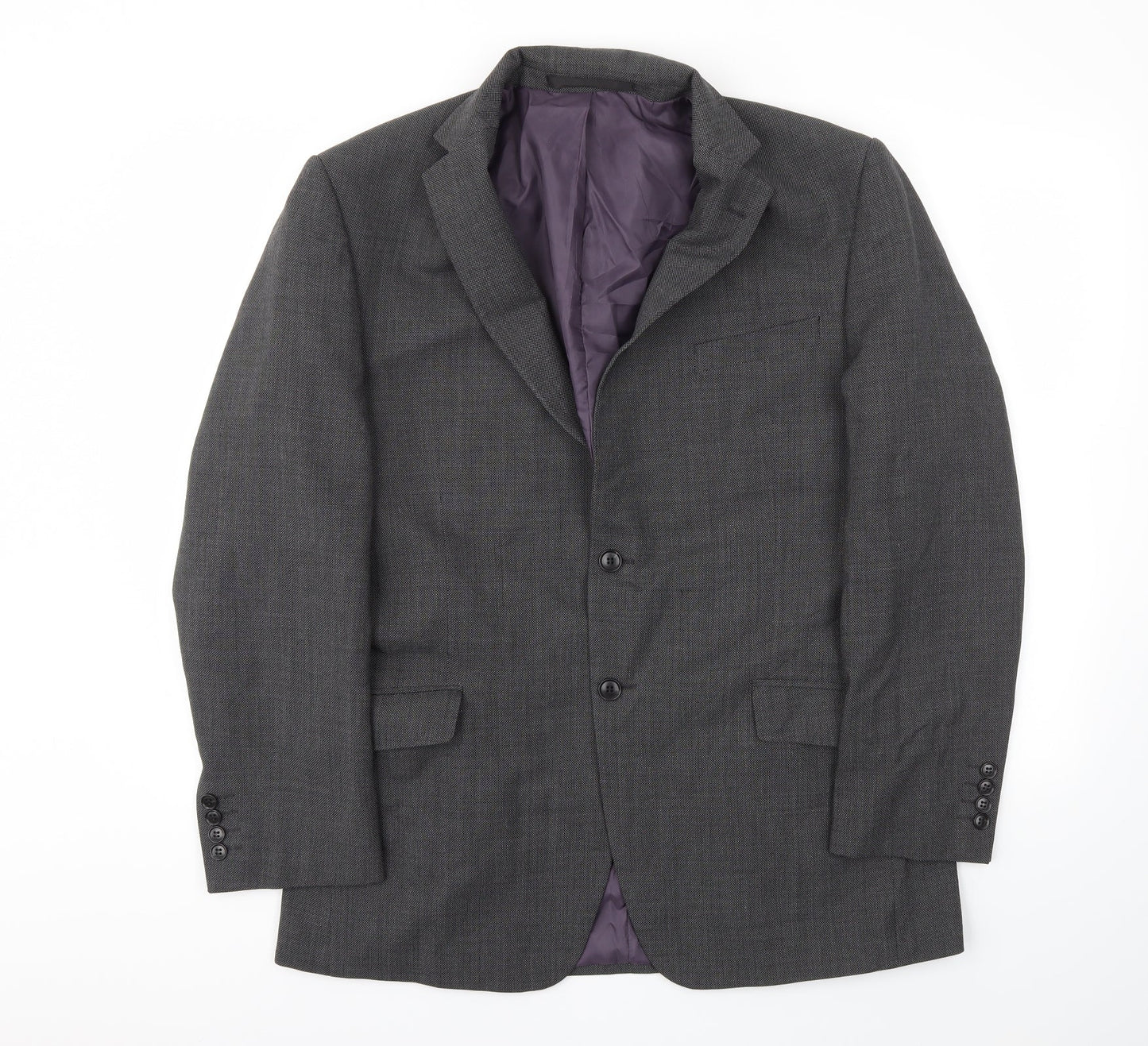 Mens UK Size 42 M&S Regular Grey Suit Jacket