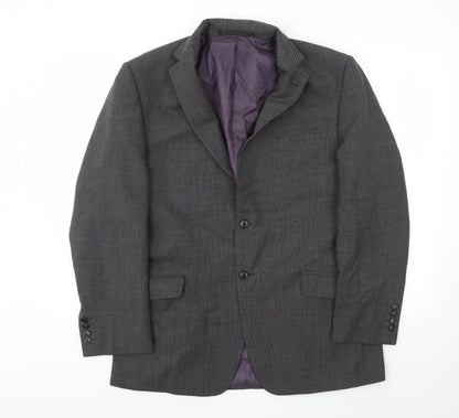 Mens UK Size 42 M&S Regular Grey Suit Jacket
