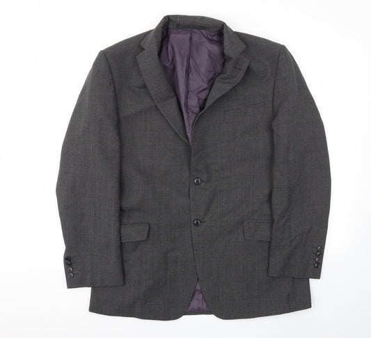 Mens UK Size 42 M&S Regular Grey Suit Jacket