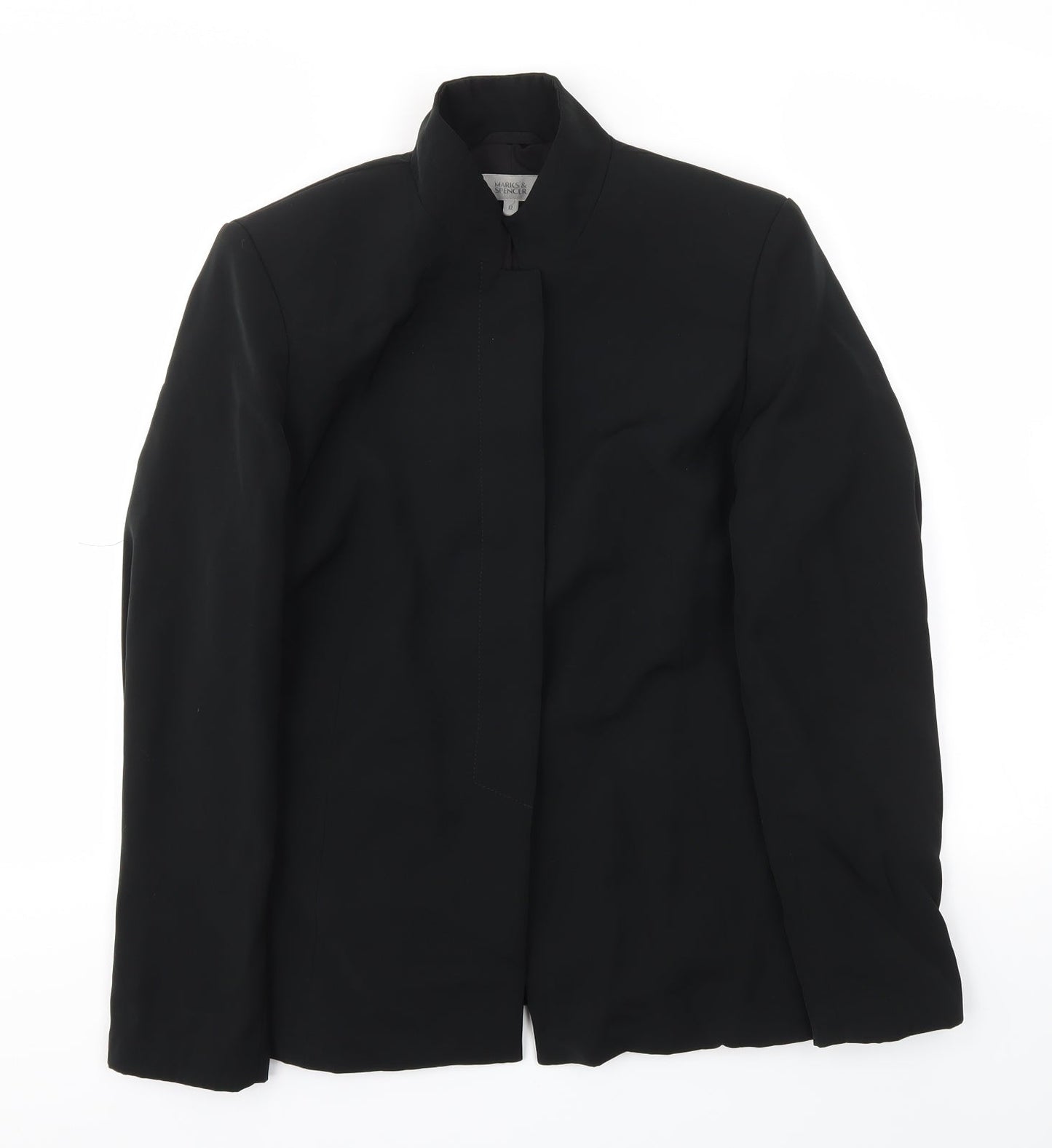 M&S Womens Black   Jacket Blazer Size 12