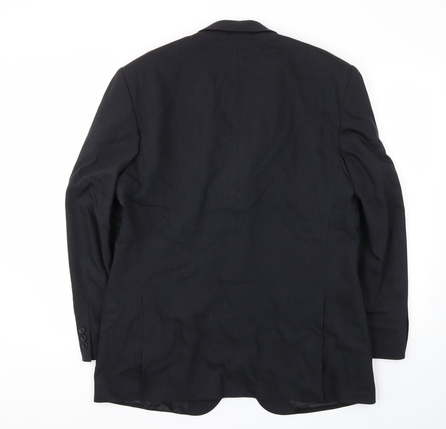 Mens UK Size 42 M&S Regular Black Suit Jacket