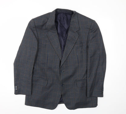 Mens UK Size 42 Preworn Regular Blue Suit Jacket