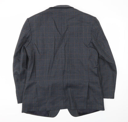 Mens UK Size 42 Preworn Regular Blue Suit Jacket