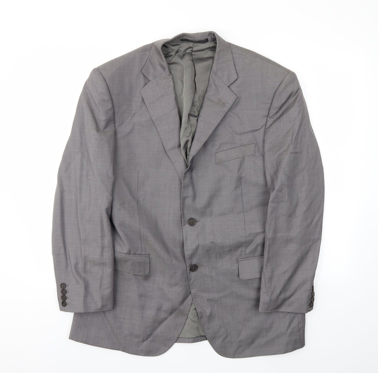 Mens UK Size 42 M&S Regular Grey Suit Jacket