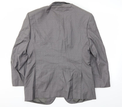 Mens UK Size 42 M&S Regular Grey Suit Jacket