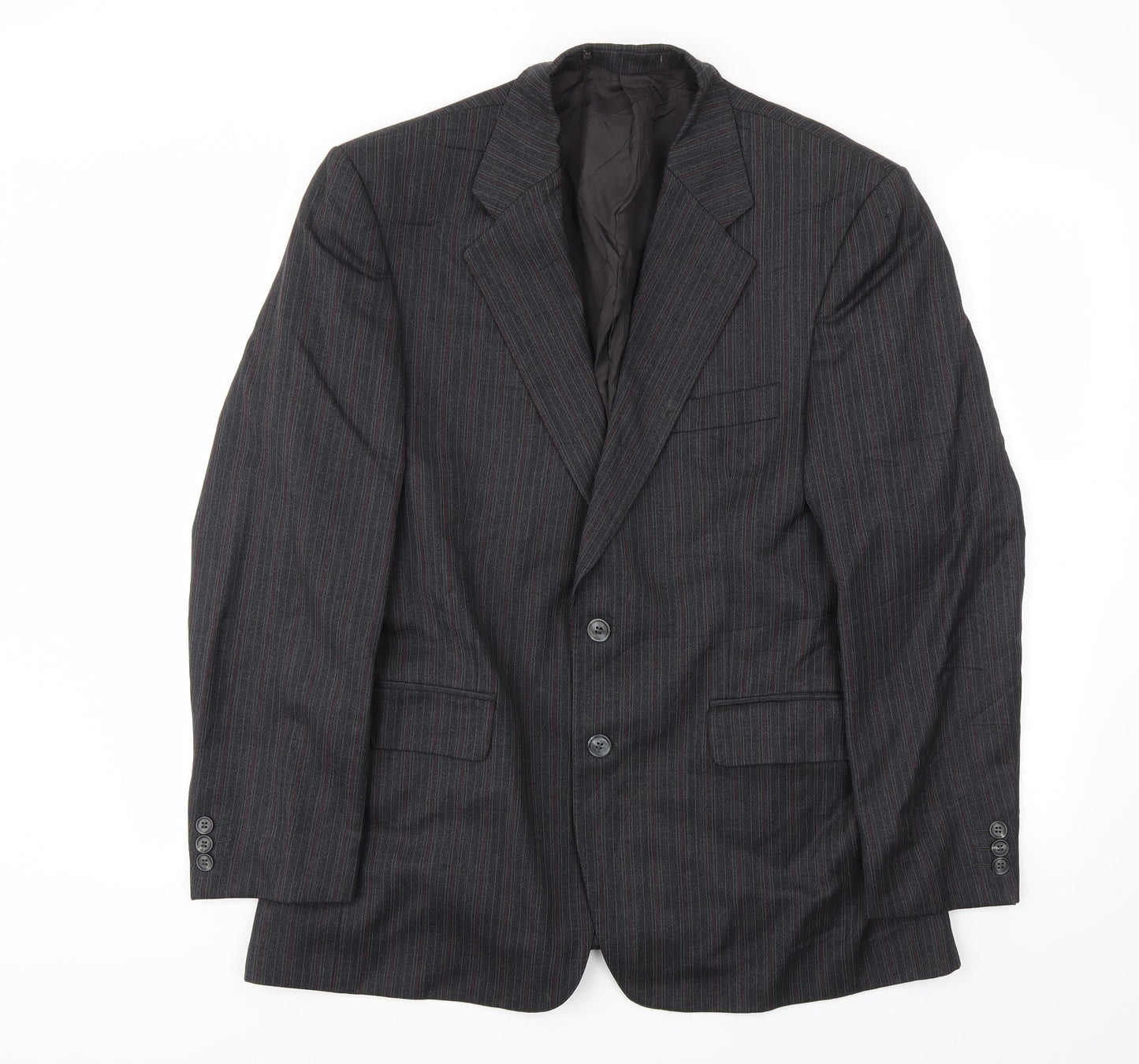 Mens UK Size 40 LABEL Regular Grey Suit Jacket