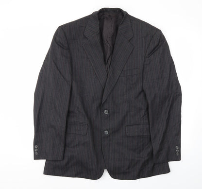 Mens UK Size 40 LABEL Regular Grey Suit Jacket