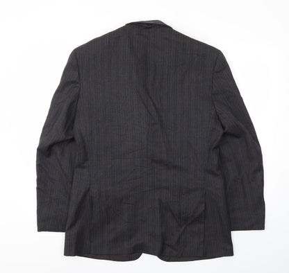 Mens UK Size 40 LABEL Regular Grey Suit Jacket