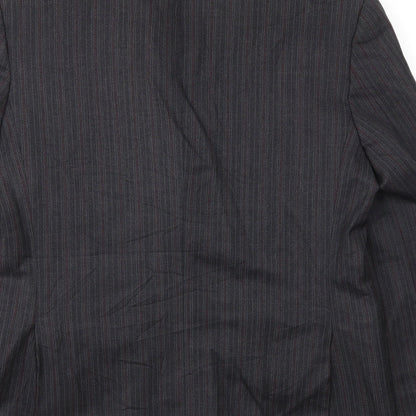 Mens UK Size 40 LABEL Regular Grey Suit Jacket