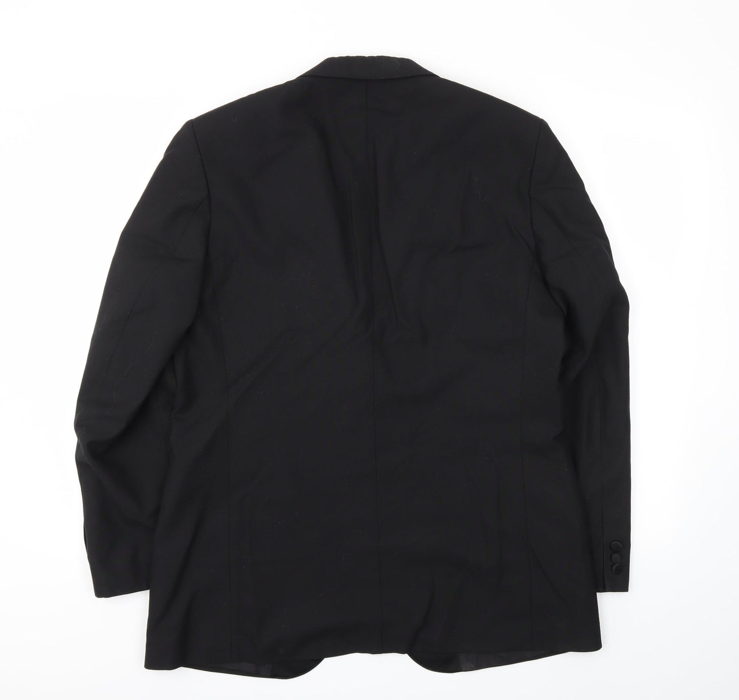 St Micahel Mens Black   Jacket Blazer Size 42