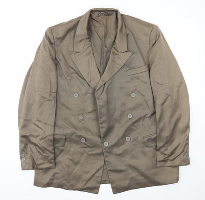 Mens UK Size 42 Preworn Regular Brown Suit Jacket