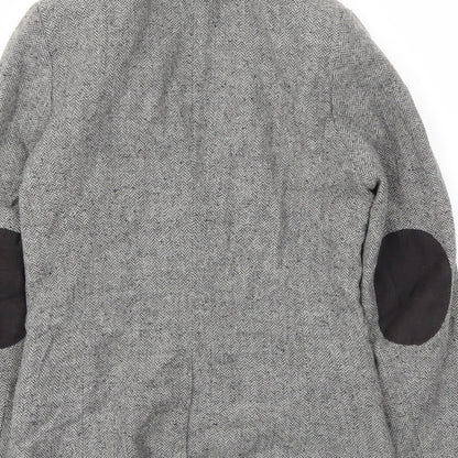 Womens UK Size 6 H&M Regular Grey Blazer