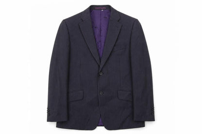 Mens UK Size 40 Paul Costelloe Regular Blue Suit Jacket