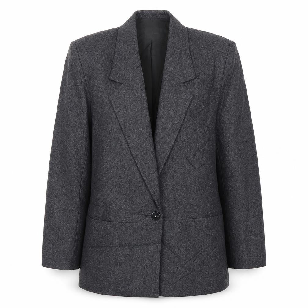 Womens UK Size 10 SLIMMA Regular Grey Blazer