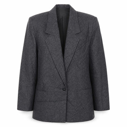 Womens UK Size 10 SLIMMA Regular Grey Blazer