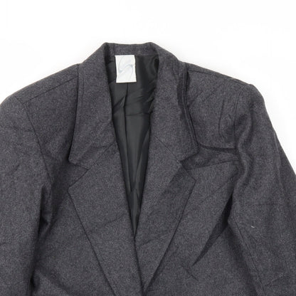 Womens UK Size 10 SLIMMA Regular Grey Blazer