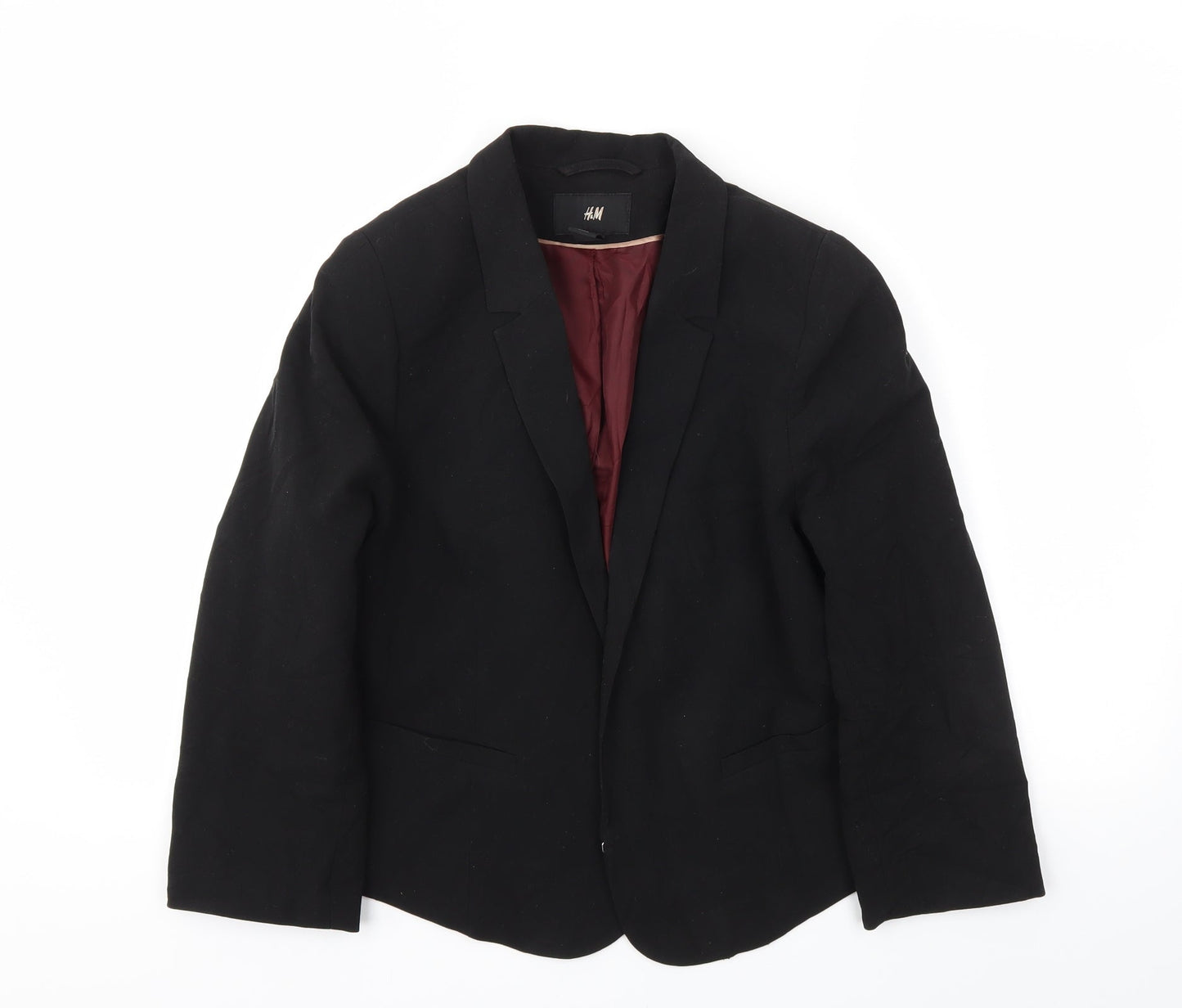 H&M Womens Black   Jacket Blazer Size 14