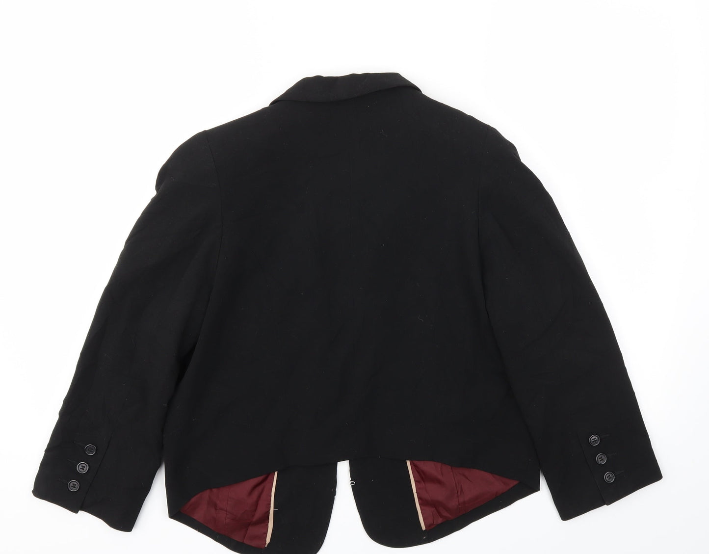 H&M Womens Black   Jacket Blazer Size 14