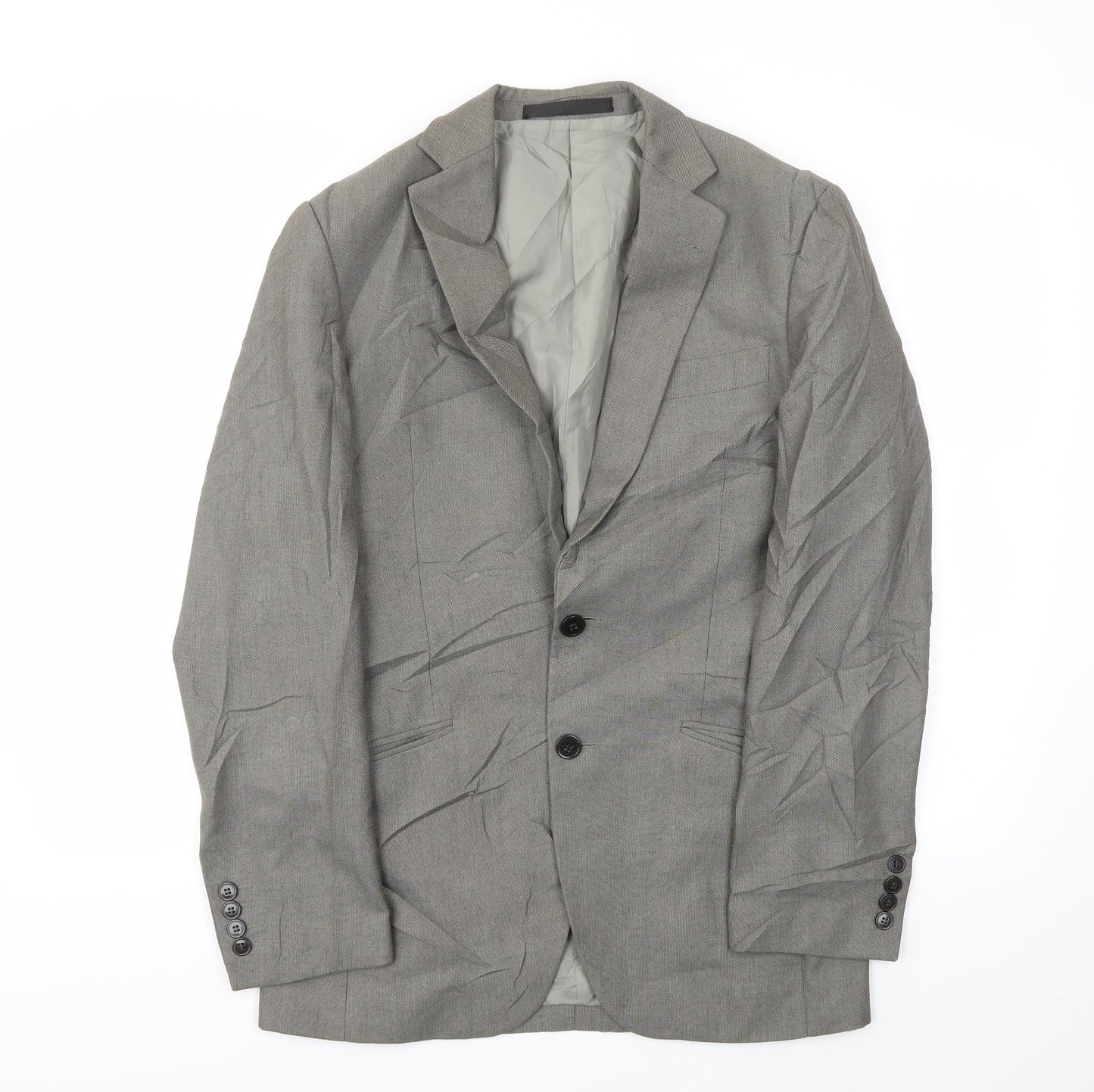 Mens UK Size 34 M&S Regular Grey Suit Jacket