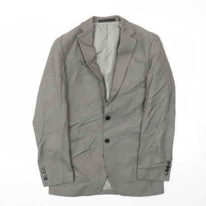 Mens UK Size 34 M&S Regular Grey Suit Jacket
