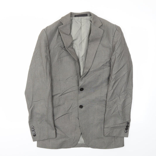 Mens UK Size 34 M&S Regular Grey Suit Jacket